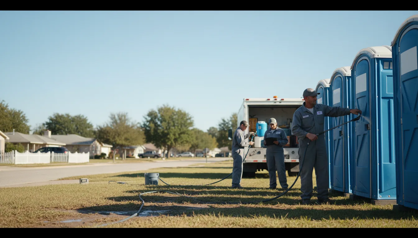 Long-Term Portable Toilet Rental in Kemp, OK near me